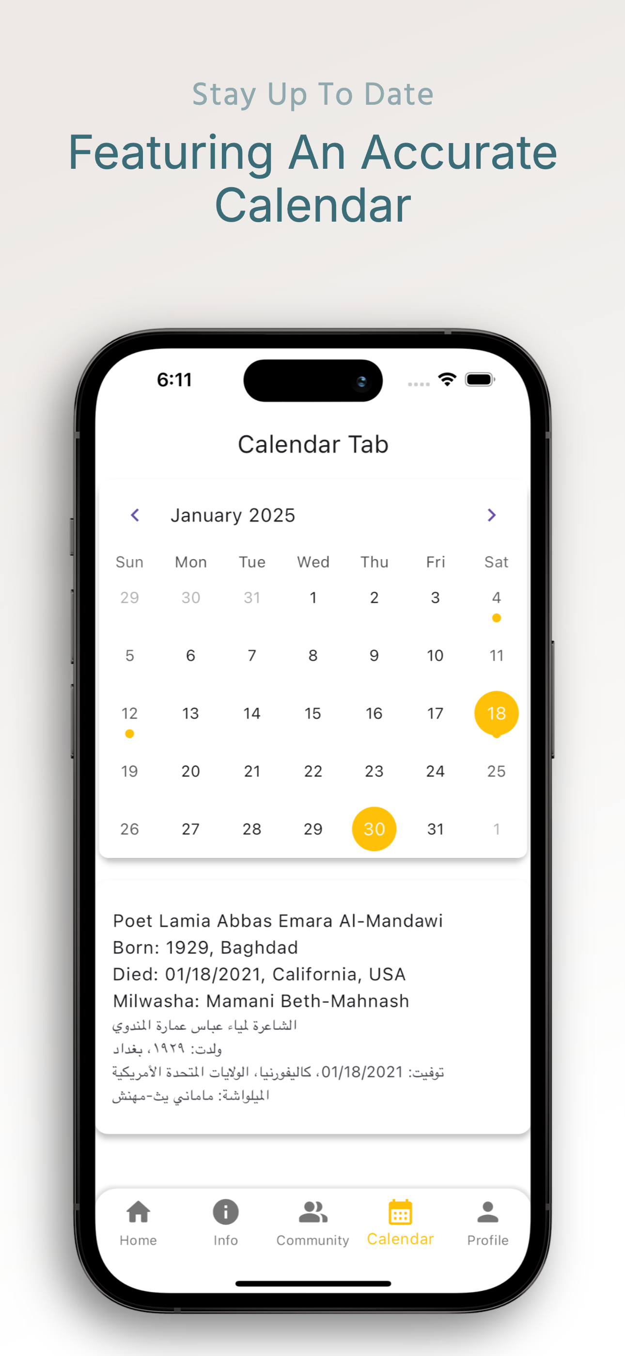 Calendar